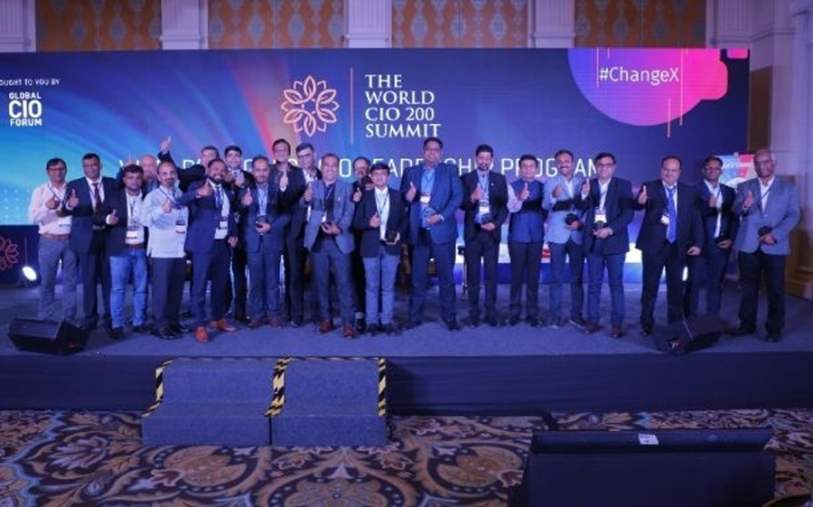 The World CIO 200 India inperson event, recognises top CIOs, stages